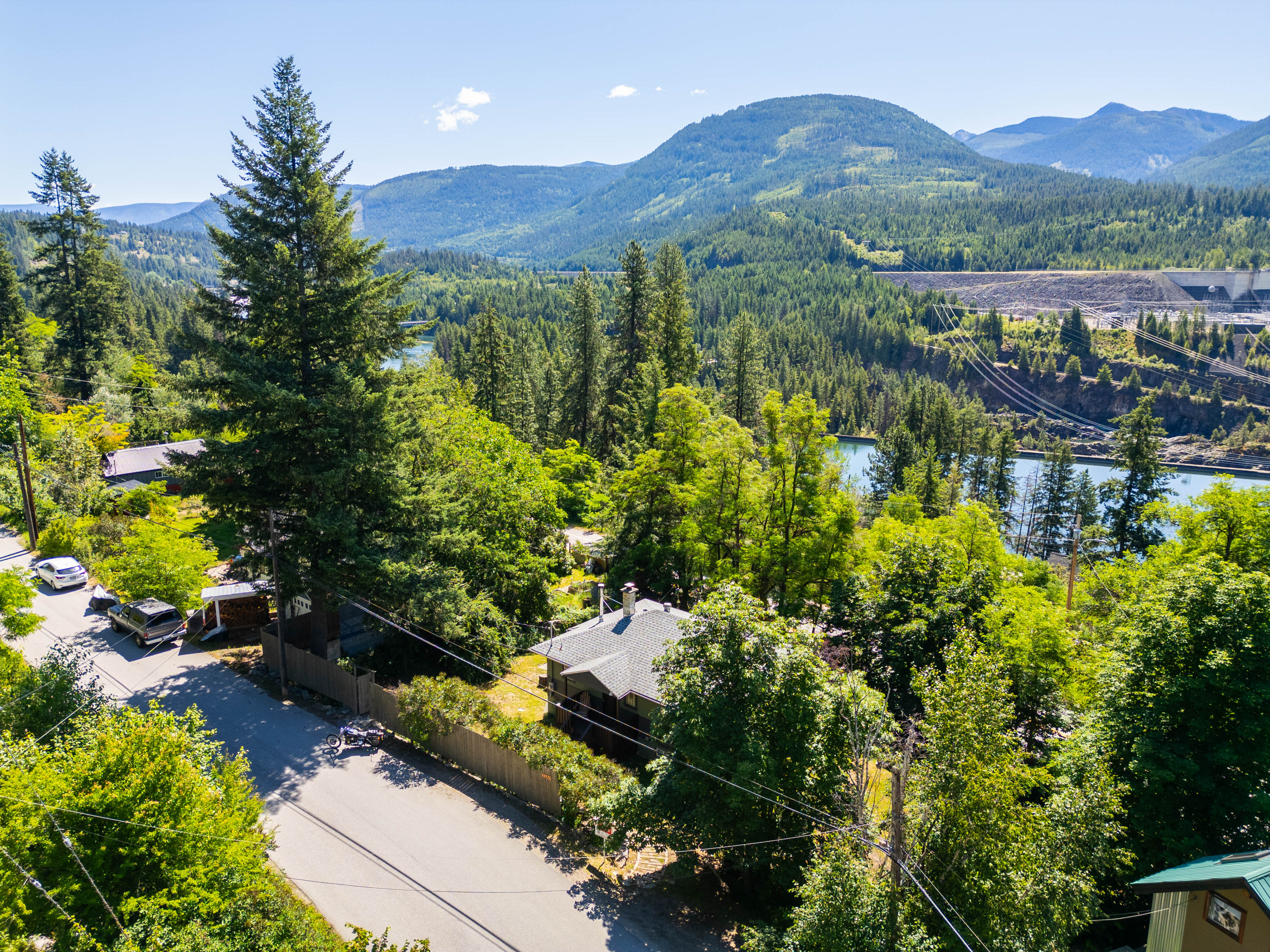 South Slocan community near Nelson BC