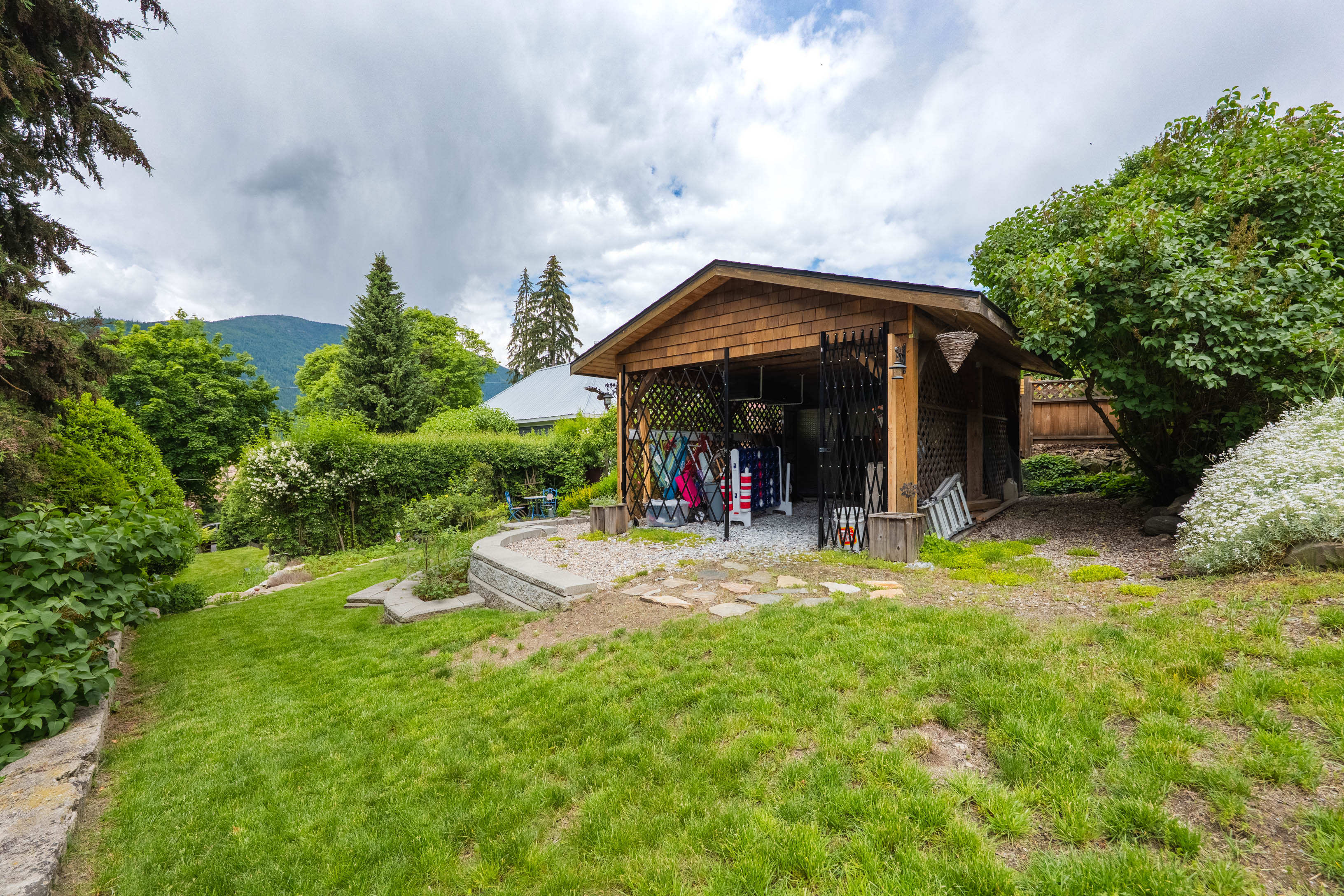 Storage shed or utility space at 502 Houston Street
