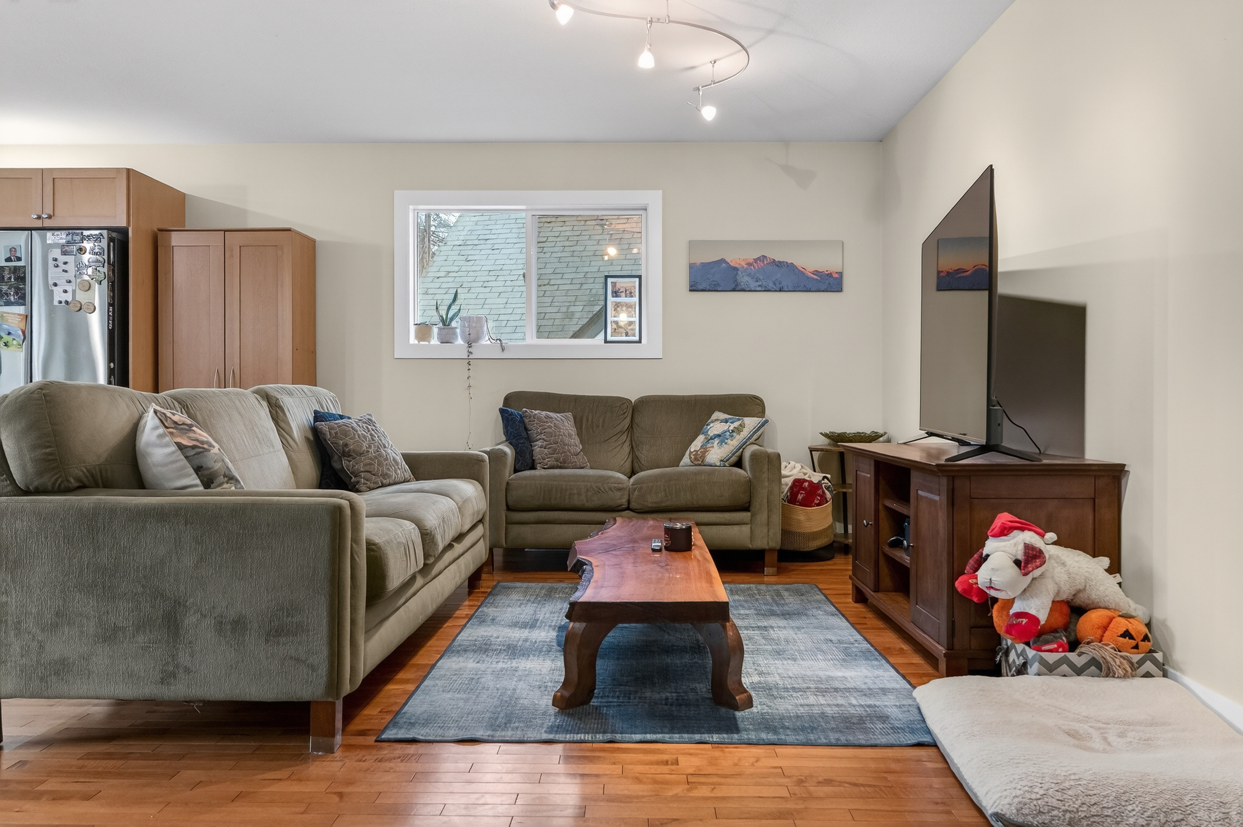Living room at 120 Kootenay Avenue
