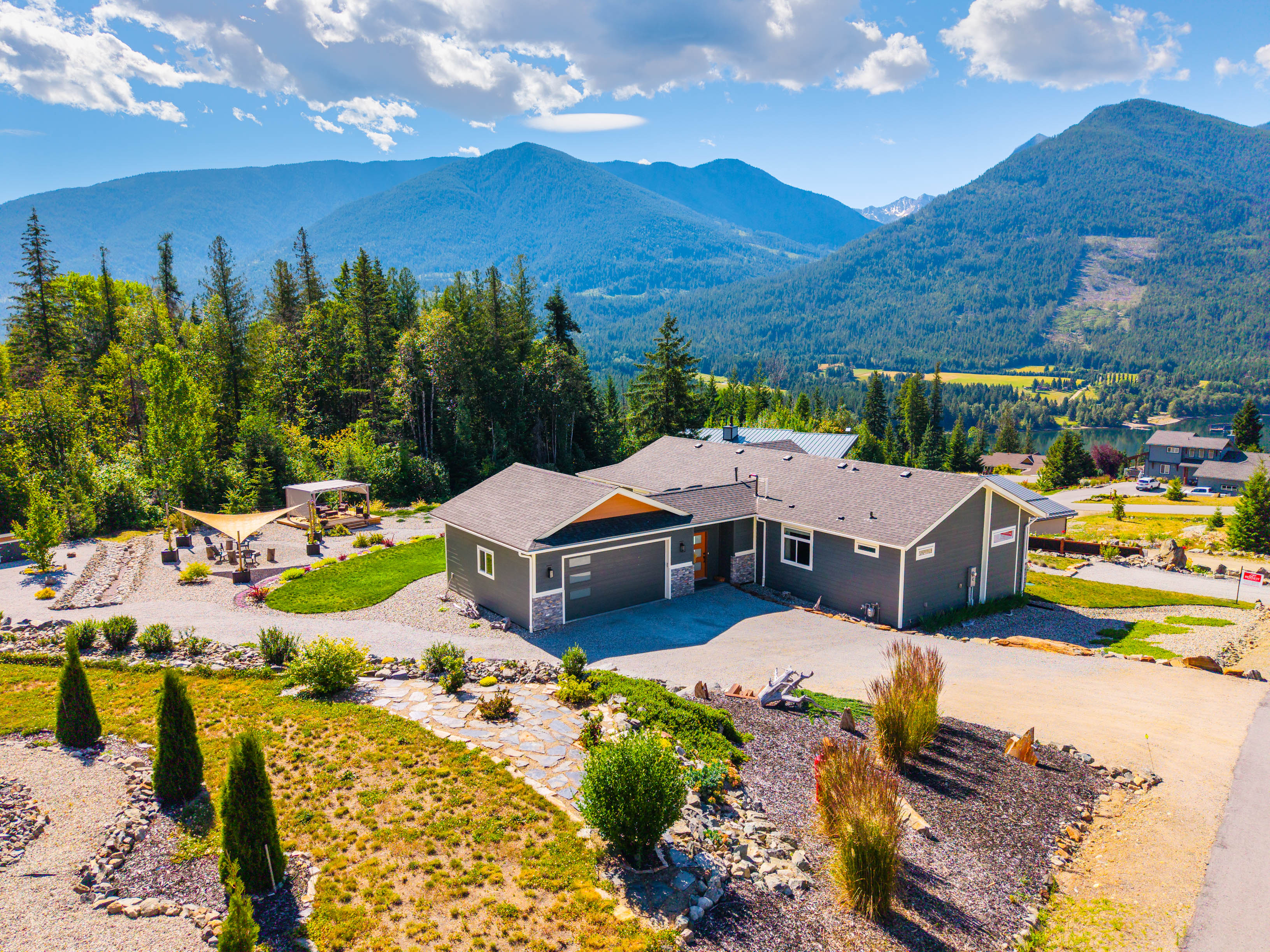 Aerial view of 430 Buriview Drive