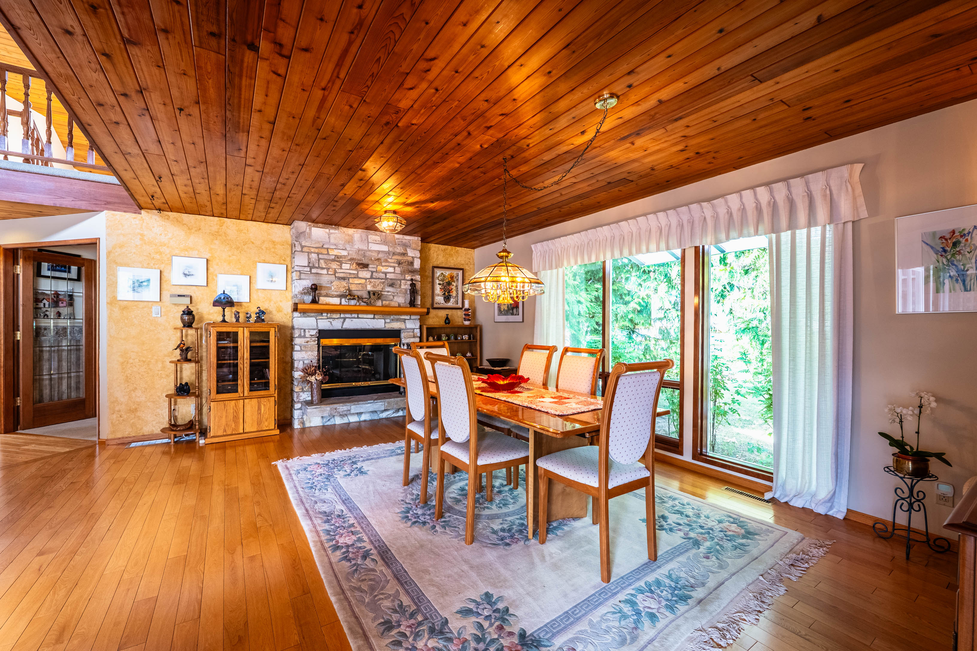 Kitchen and gathering space