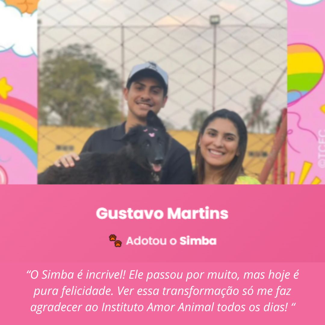 Depoimento — Instituto Amor Animal