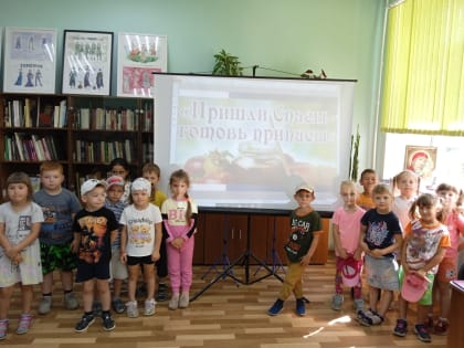 Воспитанников детского сада №44 познакомили с традициями Великих Спасов