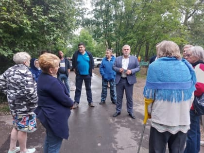 Депутаты Ивановской городской Думы на округах проводят встречи с жителями