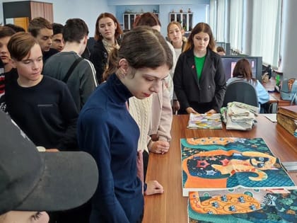 Учащиеся десятой школы побывали на экскурсии на Тейковском ХБК