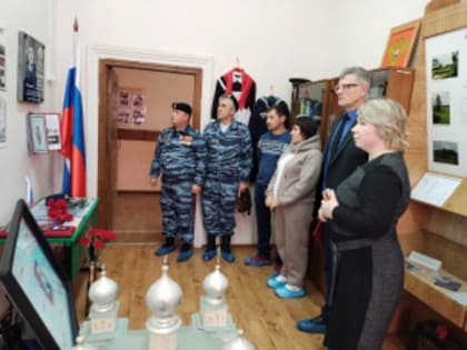 В Вичугской коррекционной школе-интернате № 1 открыта памятная экспозиция,  посвященная памяти Алексея Тюпина