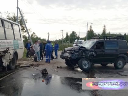 ДТП с автобусом и УАЗом в Шуе: подробности инцидента