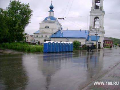 На День города в центре Кинешмы установят 30 биотуалетов