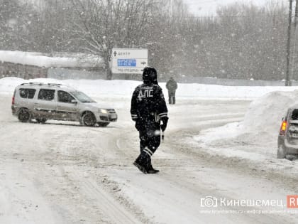 Количество ДПС в праздники на дорогах Кинешмы будет увеличено