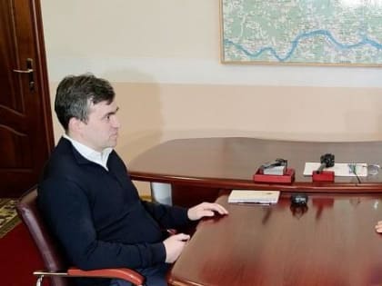 Станислав Воскресенский провёл рабочую встречу с главой Заволжского района Анатолием Молодовым