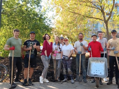 Введенский сквер стал еще комфортнее благодаря силам горожан и общественных организаций