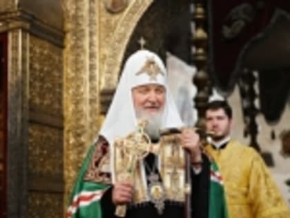 Слово Святейшего Патриарха Кирилла в день памяти святителя Петра после Литургии в Успенском соборе Московского Кремля