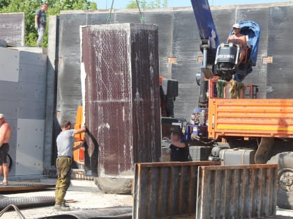 Продолжается реконструкция локальных и биологических очистных сооружений.