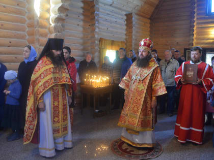 Престольный праздник в храме в честь усекновения главы Иоанна Предтечи с. Остапово