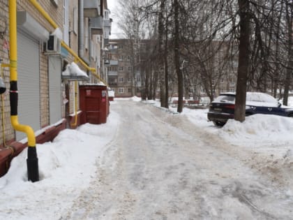 Улицу Куликова почистят тяжелой техникой