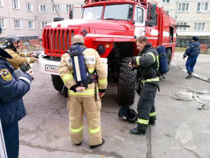 В Пучежском доме-интернате прошли учения