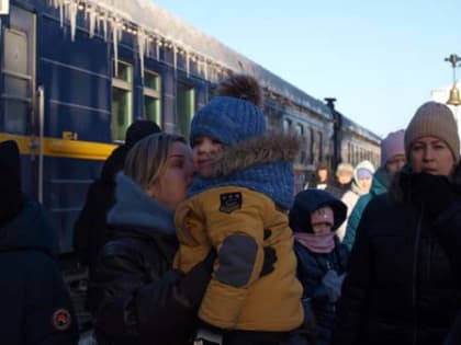 Рождественский поезд мчится в Шую