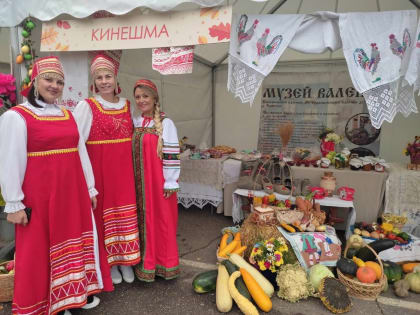 Кинешемцы на фестивале «День урожая»