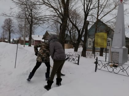 В рамках патриотической акции «Обелиск»