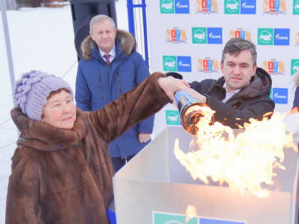Отдаленное село Колшево Заволжского района – подключили к природному газу