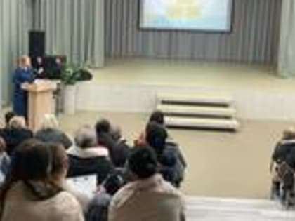 Специалист Ивановского ГМУ  выступила на родительском собрании в Новоталицкой средней школе