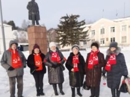 ДЕНЬ ПАМЯТИ ВЛАДИМИРА ИЛЬИЧА ЛЕНИНА: ЮРЬЕВЕЦКИЙ РАЙОН