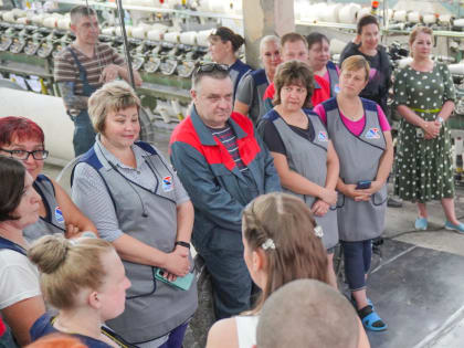 Вопросы развития Ивановской области губернатор обсудил с текстильщиками Савинского района