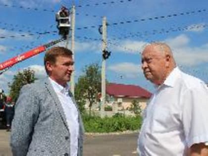 В Кинешме становится светлее