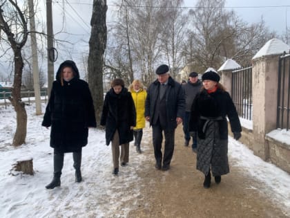 Александр Фомин посетил Кинешемский район с рабочим визитом