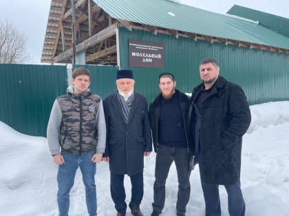 Муфтий Ивановской области Фярит Усманович Ляпин посетил мусульманскую общину Кинешмы
