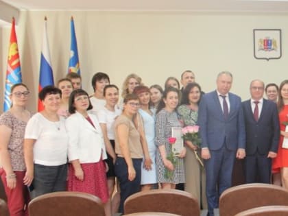 По случаю предстоящего Дня строителя в Администрации города Иванова прошло торжественное мероприятие