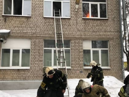 В Иванове началась проверка после пожара в поликлинике №8
