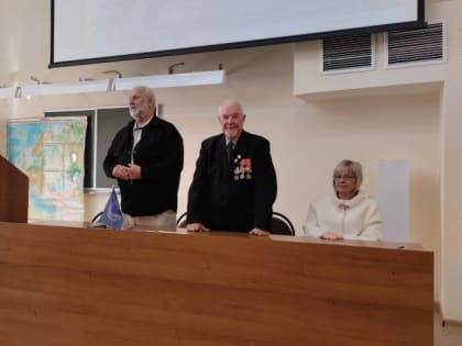 Круглый стол студентов историко-филологического факультета с представителями РГО