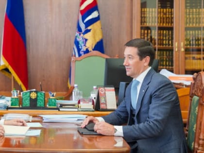 Станислав Воскресенский обсудил с руководством Сбера сотрудничество по реализации в регионе финансовых и социально значимых проектов