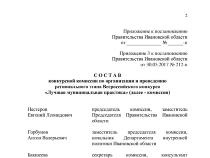 Лучшие специалисты Ивановской области  по оценке лучших муниципальных практик