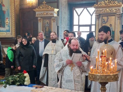 Состоялось отпевание и погребение иеромонаха Дамаскина (Волина)