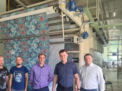 На Тейковском ХБК запустили новое оборудование