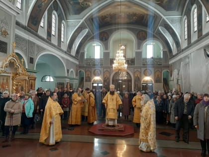 Торжество Православия в Воскресенском кафедральном соборе г. Шуя