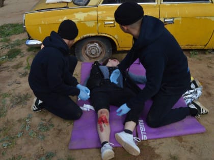 Курсанты, "Феникса" завоевали "бронзу" на региональных медико-тактических играх