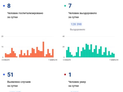 51 ковид диагноз поставили 7 февраля в Ивановской области