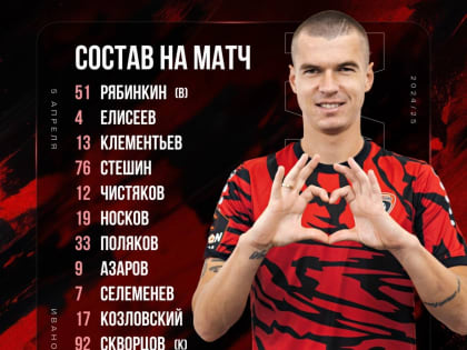 «Текстильщик» начинает матч с кировским «Динамо»