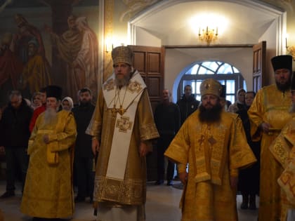 Первая литургия епископа Шуйского и Тейковского Иоанна на шуйской земле