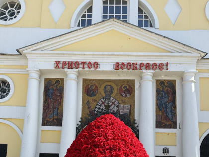 Архиерейское богослужение в Николо-Шартомском монастыре