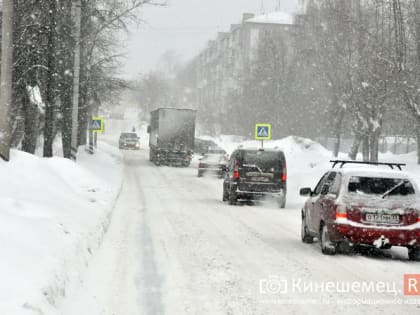 Из-за непогоды дорожная обстановка в Ивановской области ухудшилась