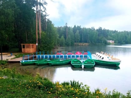 В городском парке культуры им. Революции 1905 года начала работу лодочная станция
