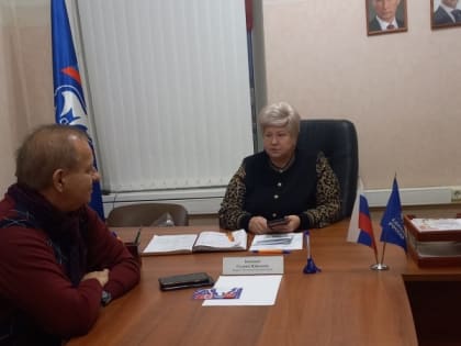 Приём граждан в Иванове: Галина Бочкова отвечает на вопросы жителей