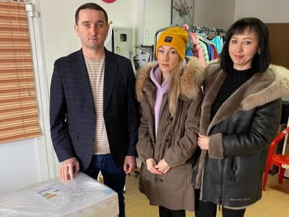 Кинешемские единороссы приобрели для погорельцев стиральную машину