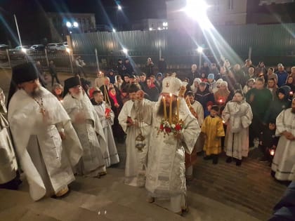 Пасха Христова в Воскресенском кафедральном соборе г. Шуя