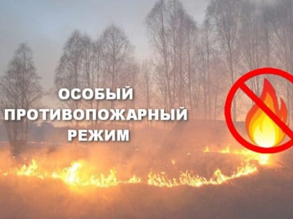 В Ивановской области действует особый противопожарный режим