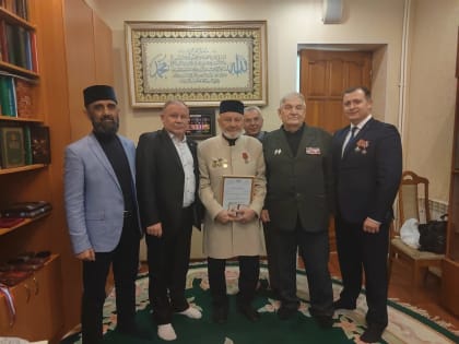 Муфтий Ивановской области Фярит Усманович Ляпин удостоен высокой награды